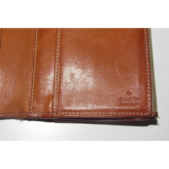 Gucci RARE Web Reins Britt Blondie Khaki Canvas - Picture 9 of 11